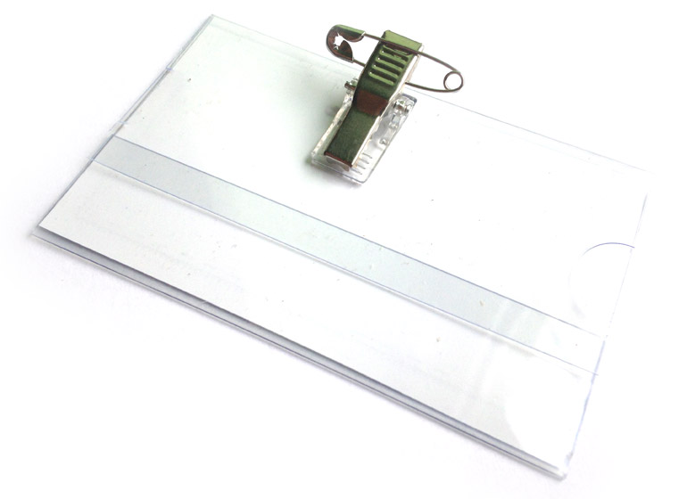 Ausweishülle mit Metallclip